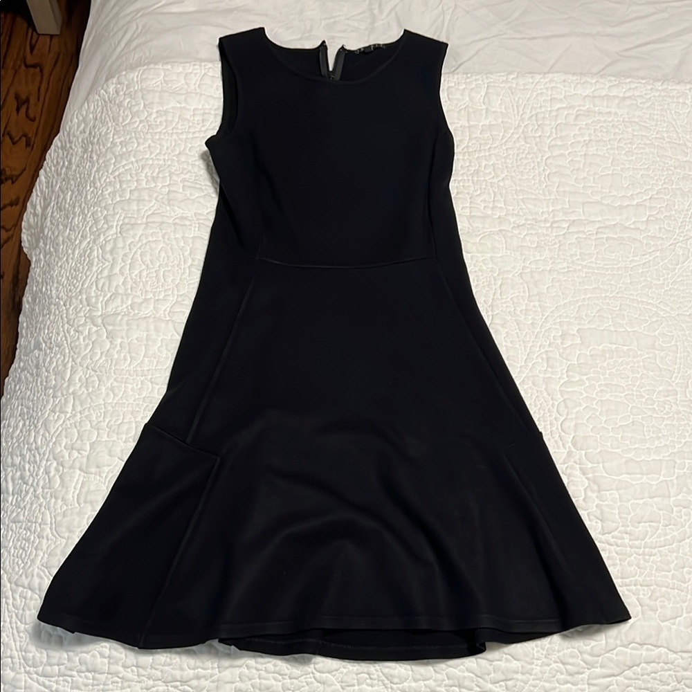 Theory Black Mini Dress Perfect for Chic Occasions